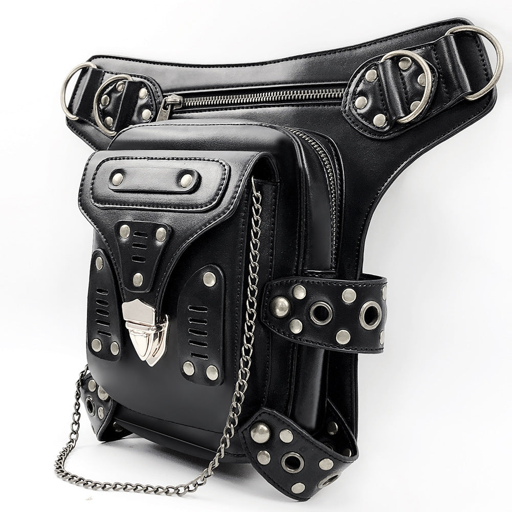 Punk Waist Strap Bag