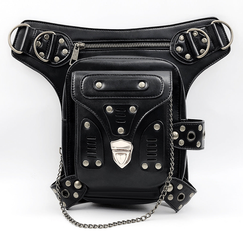 Punk Waist Strap Bag