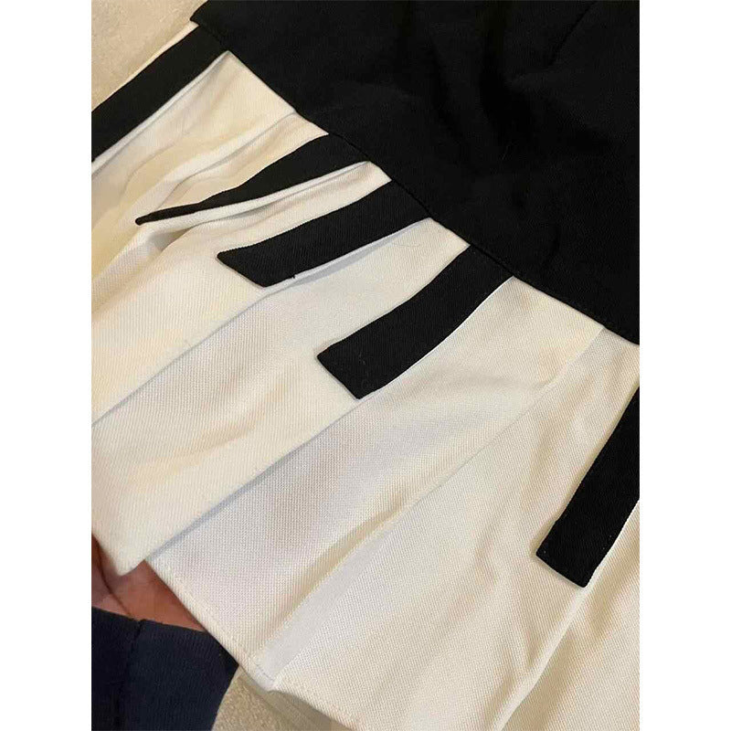 Black And White Piano Skirt