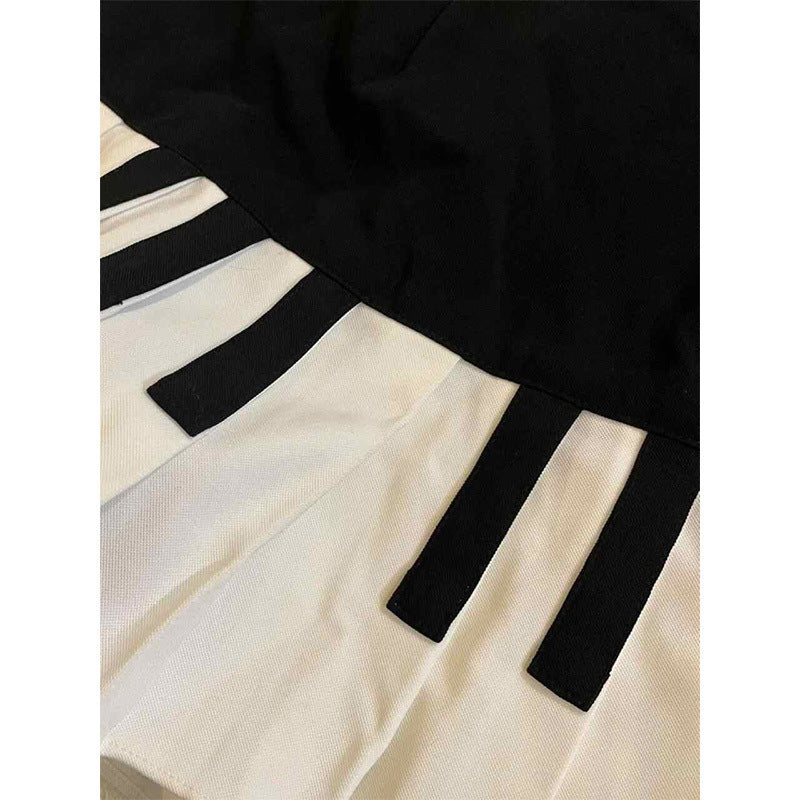 Black And White Piano Skirt