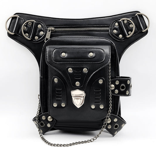 Punk Waist Strap Bag
